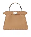 Fendi Peekaboo Iseeu Petite Tote Bag In Nude