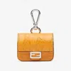 Fendi Pico Baguette Airpods Pro Case 7as157-ad1n-f1dxk In Orange