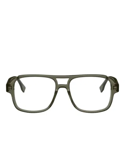 Fendi Pilot-frame Glasses In Black