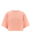 Fendi Roma T-shirt In Pink