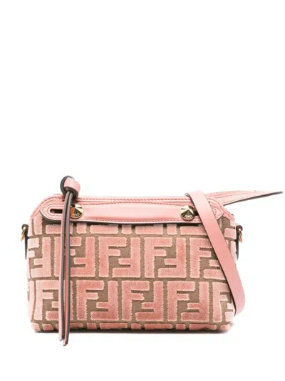 FENDI WOMEN PINK BY THE WAY DUFFLE BAG, ONESIZE LUXURY DUFFLE BAGS FOR WOMEN DARVEYS