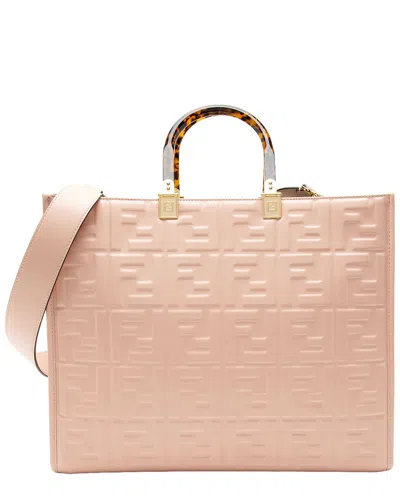 Pre-owned Fendi Pink Calfskin