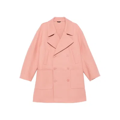 Fendi Pink Coats - Double Breasted Coats Men