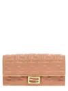 Fendi Chain Strap Embossed Pattern Rectangular Shape In Pink