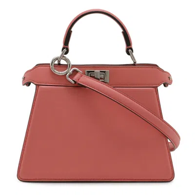 Pre-owned Fendi Pink Handbag Shoulder Bag ()