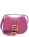 Fendi Pink Leather C'mon Nano Shoulder Bag (authentic Pre-loved) In Pink