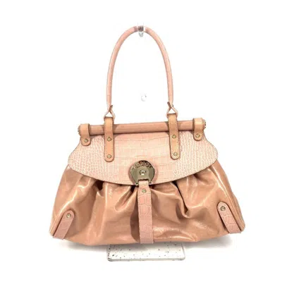 Pre-owned Fendi Pink Leather Handbag Tote Bag ()