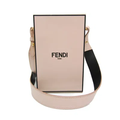 Pre-owned Fendi Pink Leather Shoulder Bag ()