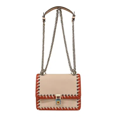 Pre-owned Fendi Pink Leather Shoulder Bag ()