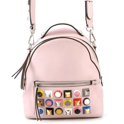 Pre-owned Fendi Pink Leather Shoulder Bag ()