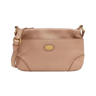 Pre-owned Fendi Pink Leather Shoulder Bag ()