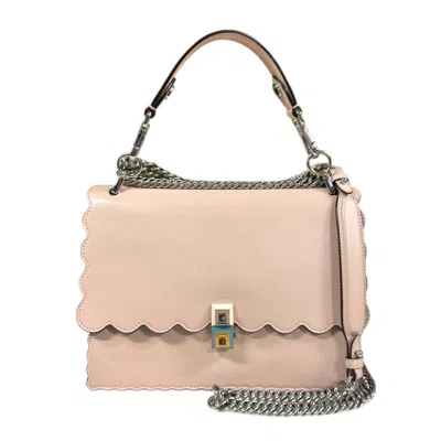 Pre-owned Fendi Pink Leather Shoulder Bag ()