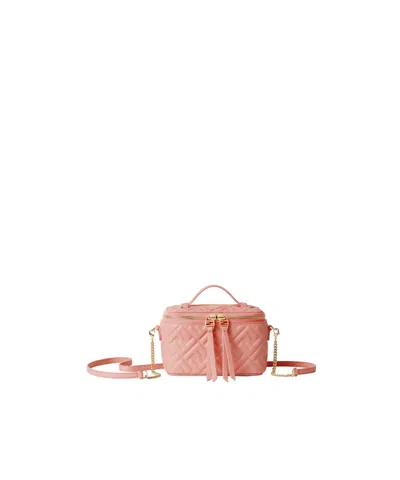 Fendi Pink Nappa Leather Mini-bag With Ff Motif