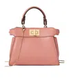 Fendi Nano Peekaboo Top-handle Mini Bag In Pink