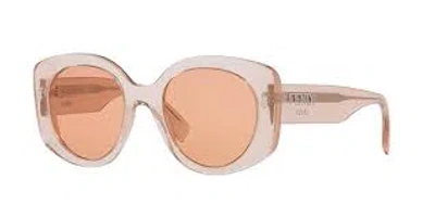 Fendi Pink Round Ladies Sunglasses Fe40137i 72y 51 In Gold