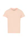 Fendi Pink T-shirt For Girl With Logo In Pink