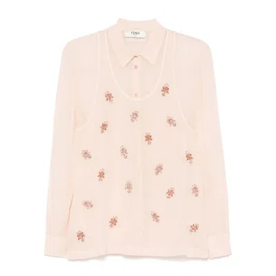Fendi Pink Tops - Shirts Women