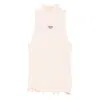 Fendi Cotton Top Finished With Ruffles In Pink