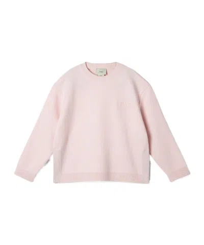 Fendi Kids' Pink Wool Junior Jumper