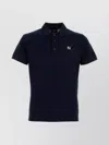 Fendi Dark Blue Piquet Polo Shirt