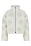 Fendi White Polyester Down Jacket