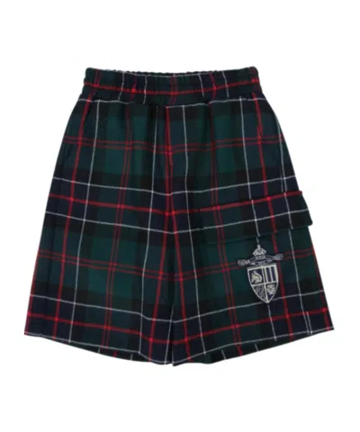 FENDI FENDI KIDS ELASTICATED WAISTBAND PATCH-POCKET SHORTS