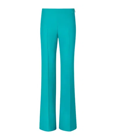 Fendi Pleated Casual Pants In Blue