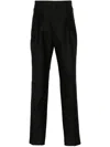 FENDI PLEATED SLIM TROUSERS