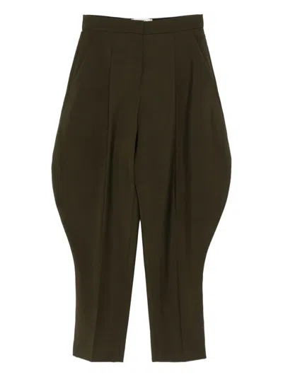 Fendi Women Wool Mohair Pants In Multi