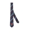 Fendi Pointed Tie In Black