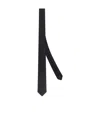 Fendi Pointed-tip Tie In Black