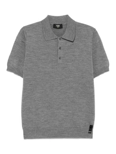 Fendi Polo - Gris In Grey