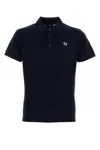 Fendi Dark Blue Piquet Polo Shirt