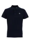 Fendi Dark Blue Piquet Polo Shirt