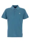 Fendi Piquet Polo Shirt With Collar And Short Sleeves