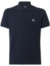 Fendi Dark Blue Piquet Polo Shirt