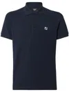 Fendi Dark Blue Piquet Polo Shirt