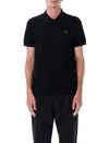 Fendi Ff Polo Shirt In Black