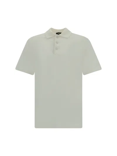 Fendi Polo Shirt In White