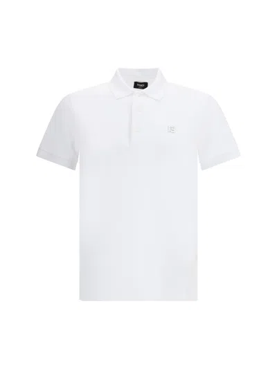 Fendi Polo Shirt In White