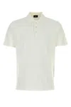 Fendi Collared Shirt With Side Slits In White
