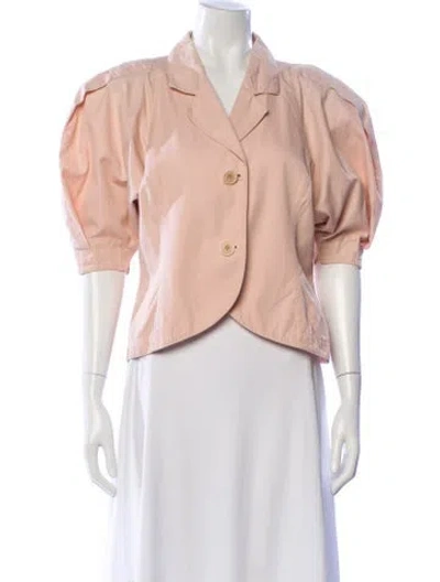 Pre-owned Fendi Poncho In Pink