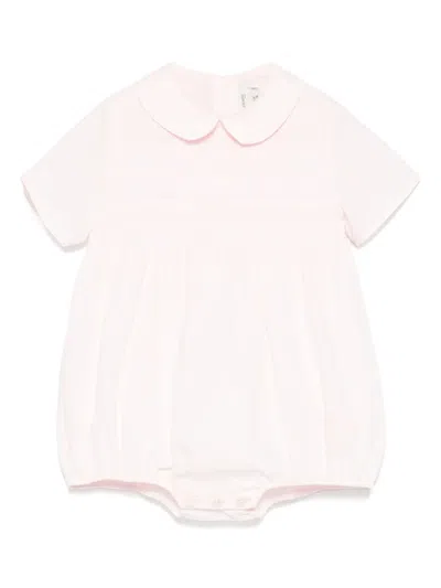 Fendi Babies' Poplin Bodysuit In Pink