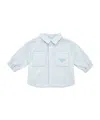 Fendi Poplin Jacket In White