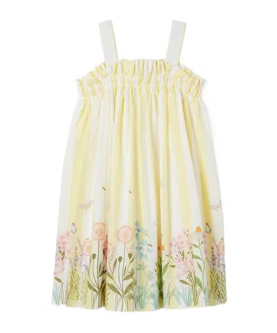 Fendi Poplin Junior Sundress In Nude