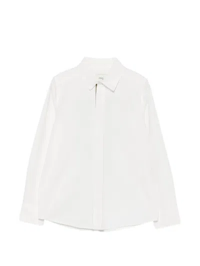 Fendi Kids' Poplin Shirt In White
