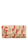Fendi Portafoglio Continental In Tela Stampata  Donna