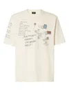 Fendi Graphic Print Crew Neck T-shirt In Multi