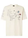 Fendi Graphic Print Crew Neck T-shirt
