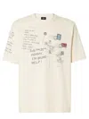 Fendi Graphic Print Crew Neck T-shirt